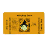 Halloween Party Bottle Labels
