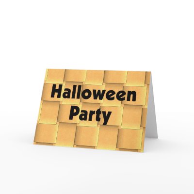 Halloween Party cards
