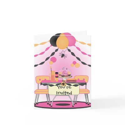 Halloween Party cards
