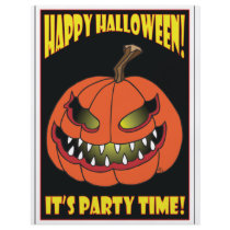 HALLOWEEN PARTY CARDS -2 flyers