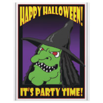 HALLOWEEN PARTY CARDS -2 flyers