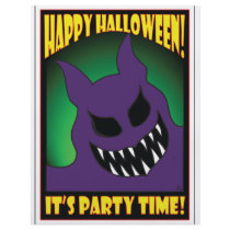 HALLOWEEN PARTY CARDS -2 flyers