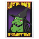 HALLOWEEN PARTY CARDS -2 LETTERHEAD TEMPLATE