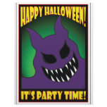 HALLOWEEN PARTY CARDS -2 LETTERHEAD TEMPLATE