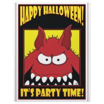 HALLOWEEN PARTY CARDS letterhead
