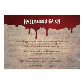 Halloween Party Custom Invitations