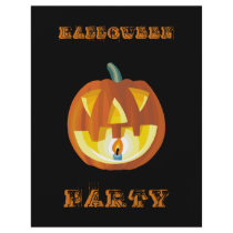 Halloween-Partei flyer