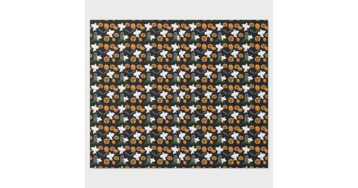 Halloween Party Fun Wrapping Paper Zazzle