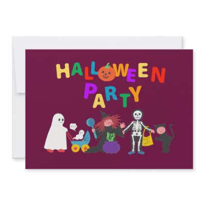 Halloween Party invitations