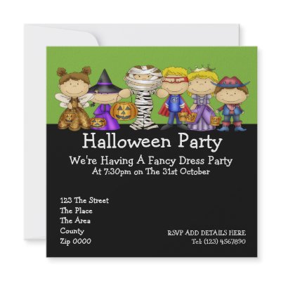 Halloween Party invitations