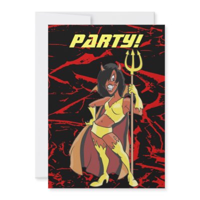 Halloween Party Invitation
