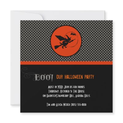HALLOWEEN PARTY Invitation