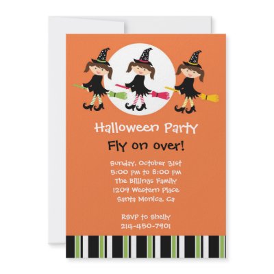 Halloween Party Invitation