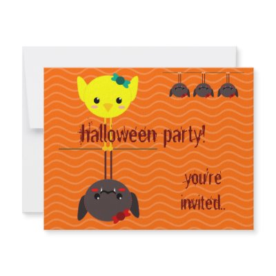 halloween party invitation
