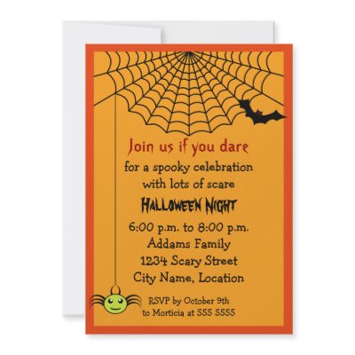 Halloween Party Invitation