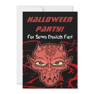 Halloween Party Invitation