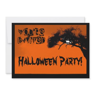 Halloween Party Invitation