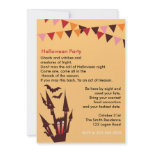 Halloween Party Custom Invitation