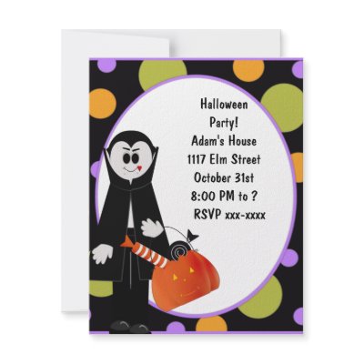 Halloween Party Invitation