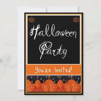 Halloween Party Invitation invitation