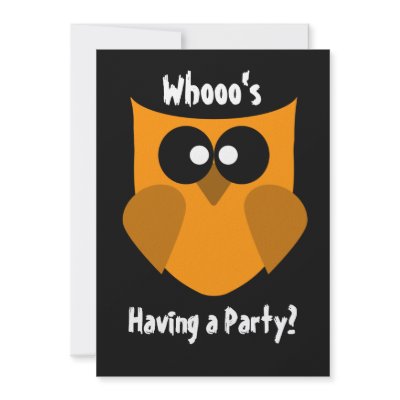 Halloween Party Invitation