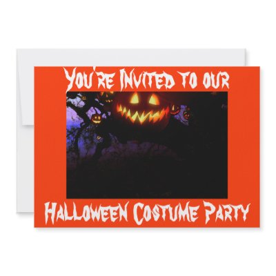 Halloween Party Invitation