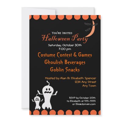 Halloween Party Invitation
