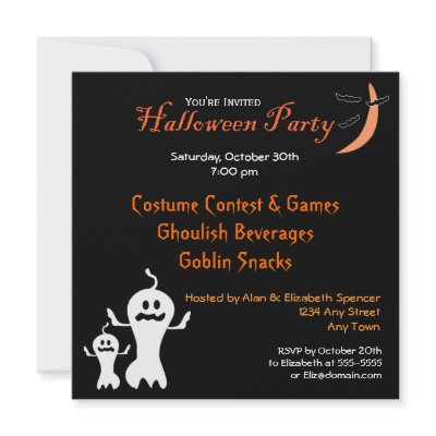 Halloween Party Invitation