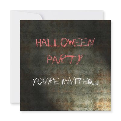 Halloween Party Invitation