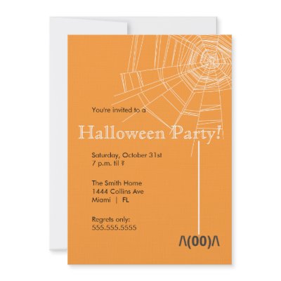 Halloween Party Invitation