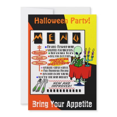 Halloween Party Invitation