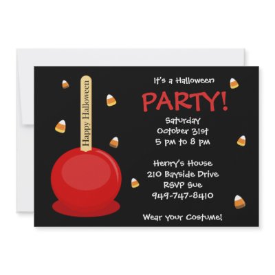 Halloween Party Invitation