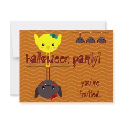 halloween party invitation