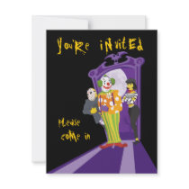 Halloween party invitation