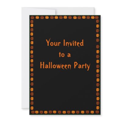 Halloween Party Invitation