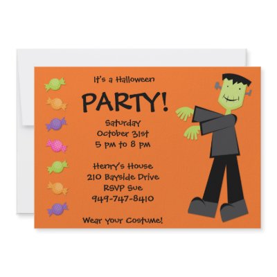 Halloween Party Invitation