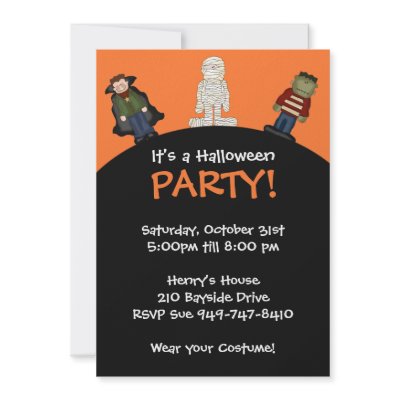 Halloween Party Invitation