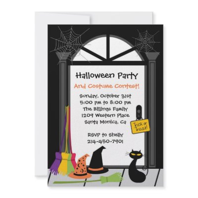 Halloween Party Invitation
