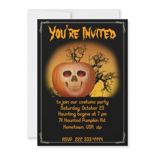 Halloween Party invitation