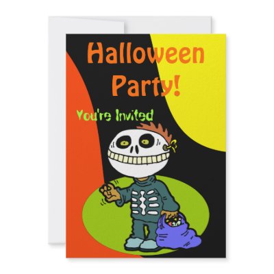 Halloween Party Invitation