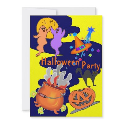 Halloween Party Invitation