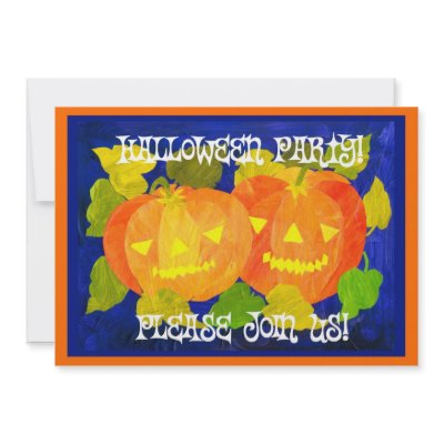 Halloween Party Invitation