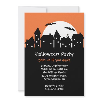 Halloween Party Invitation