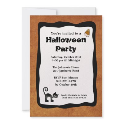 Halloween Party Invitation