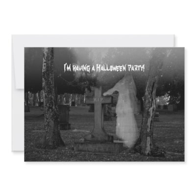 Halloween party invitation
