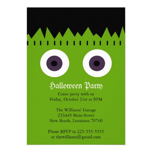 Halloween Party Invitation