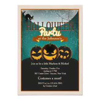 Halloween Party Invitation