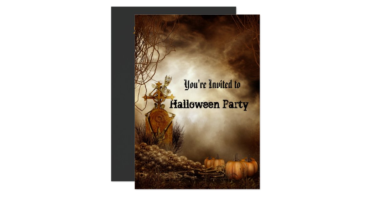 Halloween Party Invitation | Zazzle