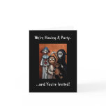 Halloween Party Invitation Greeting Cards