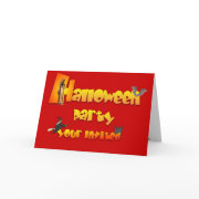 Halloween Party Invitation card